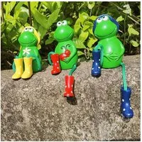 TUWENA Gartenfigur 3 Stück Frosch Tiere Garten Statuen Deko, Deko Garten Frosch Figuren