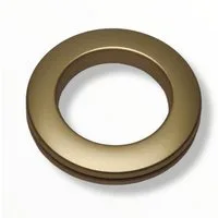 nodeko Stoffösen Gardinenösen, Vorhangringe, verstellbar - Stoffloch Ø 40 mm, passend für Gardinenstangen Ø 20 mm bis Ø 28 mm, (10 Stück), mit Rasterung - daher für Stoffe bis 4 mm Dicke verwendbar
