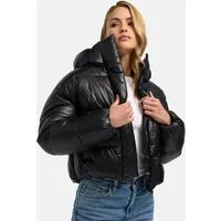 Navahoo Outdoorjacke Polar-Unit 14 Damen Steppjacke mit abnehmbarer Kapuze