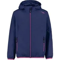 CMP Regenjacke KID G JACKET RAIN FIX HOOD für Kinder, mit Kapuze, wind- und wasserdicht, Wassersäule 5000