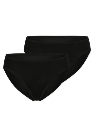SCHIESSER - 2PACK Tai schwarz - Gr. - 44
