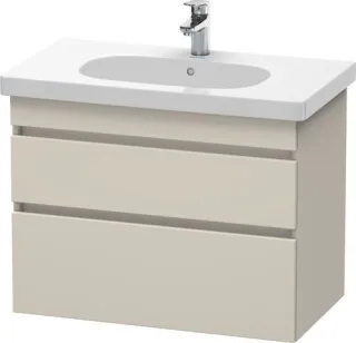 Duravit DuraStyle Waschtischunterbau wandhängend Taupe Matt 800x453x610 mm - DS648409191 DS648409191