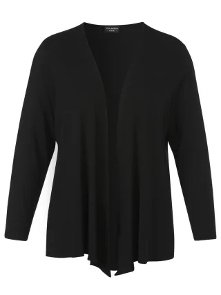 VIA APPIA DUE - Basic Jacke in figurumspielender, offener Form schwarz - Gr. - 42