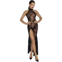 Noir Handmade Minikleid Minikleid in schwarz - L