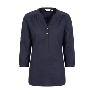 Mountain Warehouse - "Petra" Hemd für Damen 3/4 Ärmel (Marineblau)
