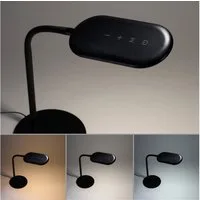 OTTO home LED Leselampe Annalie, Dimmfunktion, LED fest integriert, Warmweiß, Farbtemperatursteuerung, Tischlampe, Touchdimmer, flexibel verstellbar