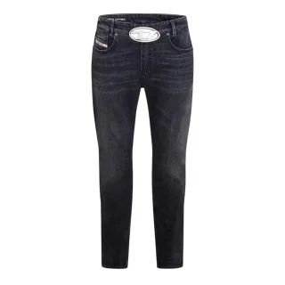 Diesel - "Striket" Jeans für Herren (Schwarz/Grau/Denim)