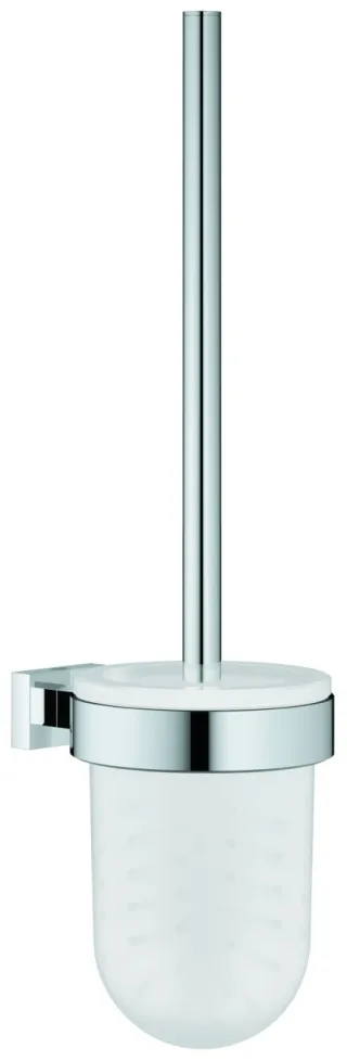 Grohe WC-Bürstengarnitur Essentials Cube 40513 Wandmontage Metall chrom, 40513001 40513001