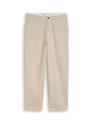 Denim Tom Tailor - TTLOOSE Chino Hose aus Baumwolle muted grey - Gr. - S