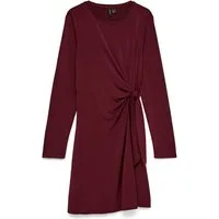 Vero Moda Minikleid VMJILL LS DRESS JRS NOOS Materialmix, regular fit