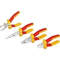 VDE Zangen-Set Professional, 4-teilig rot/gelb