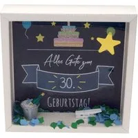 ZauberDeko Geschenkbox Geldgeschenk Verpackung Geburtstag 18 20 30 40 50 Happy Birthday Party