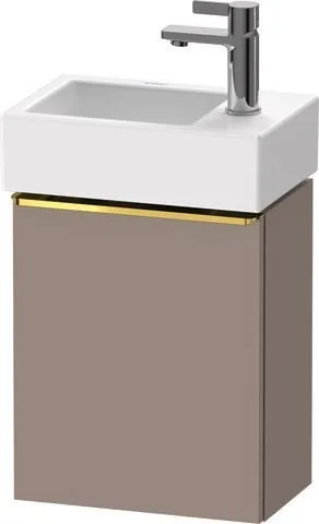 Duravit D-Neo Waschtischunterbau wandhängend Basalt Matt 364x222x440 mm - DE4218R34430000 DE4218R34430000