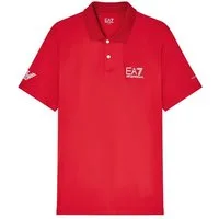 Emporio Armani Poloshirt Poloshirt Kurzarmshirt mit Polokragen (1-tlg., 1)