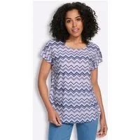 Sieh an! Klassische Bluse Schlupfbluse Kurzarm