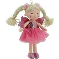 Sweety-Toys Stoffpuppe Sweety Toys 11773 Stoffpuppe Fee Prinzessin 30 cm pink