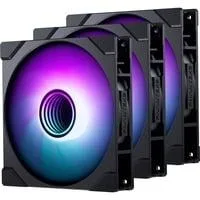 M25G2-140 D-RGB Triple Pack, Gehäuselüfter schwarz, 3er-Pack, 140 mm