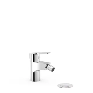 Tres Einhebel Bidetmischer mit Click clack Ablaufventil , 21512010D 21512010D
