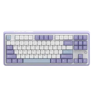AJAZZ AK870 87 Keys Tri-mode Mechanical Keyboard Gasket-Structure Hot-swappable RGB BackLight 4000mAh Battery Flying Fis
