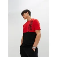 bonprix T-Shirt regular fit, kurzärmelig, aus Baumwolle