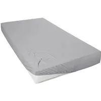 Primera Spannbettlaken Mako-Feinjersey Spannbetttuch, Mako-Jersey, Gummizug: rundum, (1 Stück), Geeignet für Standardmatratzen bis 22 cm, 100% Baumwolle