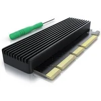 CSL Computer-Adapter, PCIe Karte, Erweiterungskarte für M.2 Key-M SSDs, NVMe Standard