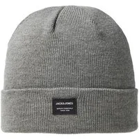 Jack & Jones Strickmütze JACDNA BEANIE NOOS Kunstfaser, Rippenstrick