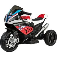 KOMFOTTEU Elektro-Kindermotorrad mit Musik & Scheinwerfer, für 3-8 Jahren, 3 km/h, bis 30 kg