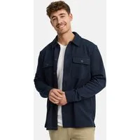 Indicode Langarmhemd Herren INNello Herrenhemd Langarm Elegantes Overshirt mit Brusttaschen