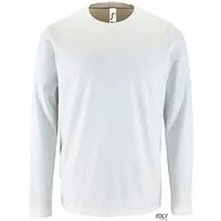 SOLS Langarmshirt 1er/2er Pack Herren Langarm-Shirt für Männer Gr. XS bis 4XL (1-tlg) 100% Baumwolle - 190 g/m²