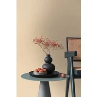 living walls Vliestapete Smart Surfaces einfarbige Tapete Unitapete Struktur-Optik Landhaus, strukturiert, matt, (1 St), Vliestapete Textil-Optik für Schlafzimmer Küche Wohnzimmer Uni Design