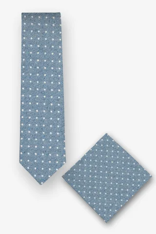 REAL GUYS by J.PLOENES - Krawatte + Tuch in Box blau