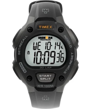 Timex Ironman Classic Schwarz Herren Armbanduhr T5E901