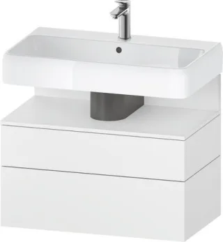 Duravit Qatego Waschtischunterbau wandhängend Weiß Matt 790x470x590 mm - QA4394018180010 QA4394018180010
