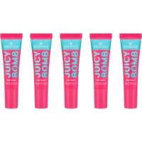 Essence Rouge JUICY BOMB PARTY jelly blush, 5-tlg., Natürliches Finish, softer Farbton, gelartig, vegan.