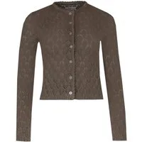 MarJo Strickjacke Trachtenstrickjacke Waldstetten teak