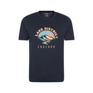 Mountain Warehouse - "Lake District" T-Shirt für Herren kurzärmlig (Marine)