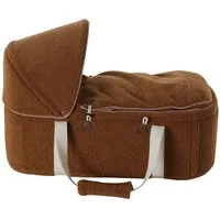 vertbaudet Babytrage Soft-Tragetasche Baby mit Webpelz