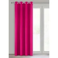 Eurofirany Vorhang Einfarbiger Vorhang – Blickdichter Stoff mit matter Oberfläche, Ösen, Satinbindung, pflegeleicht, 140 g/m² – 100 % Polyester