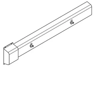 KWC Aquarotter Armatureneinheit, Edst., W.-Mont., 2 Waschplätze, 1240 mm, Wasser hi. li, 2030071793 2030071793