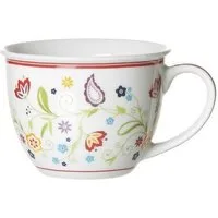 Ritzenhoff & Breker Becher Ritzenhoff & Breker Shanti Milchkaffeeobere 420 ml, Porzellan