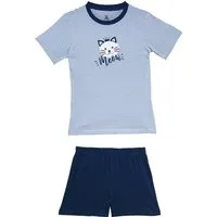 Erwin Müller Pyjama Kinder-Shorty Single-Jersey Streifen