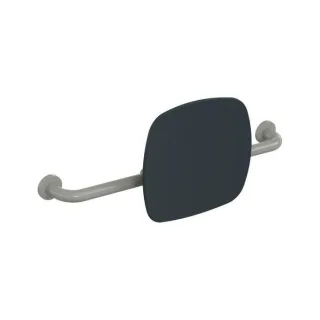 Hewi 801 Rückenstütze 801.51.916295 Wandabstand 150mm, Lehne anthrazitgrau, felsgrau