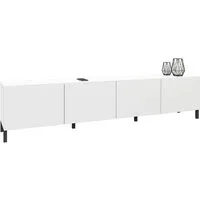 borchardt Möbel Lowboard Sophia, TV-Schrank mit Metallfüßen, Breite 200 cm, 4-türig, Design Made in Germany