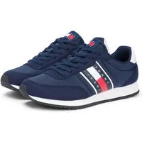 Tommy Jeans TJM CLASSIC RUNNER Sneaker Freizeitschuh, Halbschuh, Schnürer mit Kontrastbesätzen