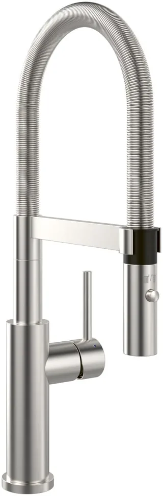 Villeroy & Boch Küchenarmatur Steel Expert 2.0 225x650mm aus Edelstahl Edelstahl massiv, 928000LC 928000LC