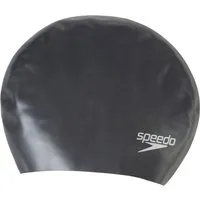 Speedo Badekappe LONG HAIR CAP AU BLACK 0001 Black