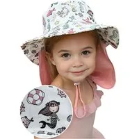 HECKBO Sonnenhut HECKBO Baby Sonnenhut UPF 50+ - 100% Baumwolle - 6-24 Monate