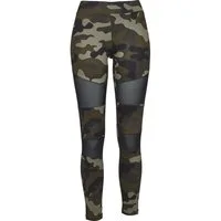 URBAN CLASSICS Leggings Urban Classics Damen Ladies Camo Tech Mesh Leggings (1-tlg)