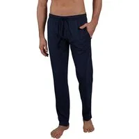 CECEBA Schlafhose CECEBA Herren Lange-Hose blau bedruckt (1-tlg)